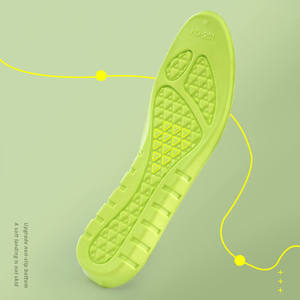 Elastic Shock Absorption <b>Insole</b> Soft Sport Wormwood Deodorant <b>Insoles</b> - Product Image 2