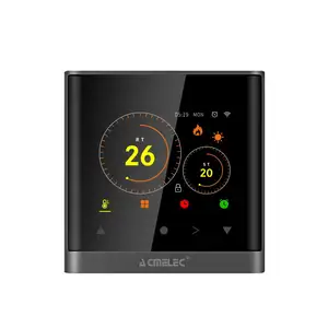 Controlador de temperatura de suelo inteligente Tuya, dispositivo Digital ajustable con Wifi, para Google Home, 16A