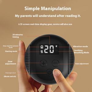 2025 Tragbares wiederauf lad bares elektrisches Vakuum-Schröpf gerät Starke Saug heizung Schröpfen Massage therapeut Heiß massage gerät Massage gerät - Product Image 6