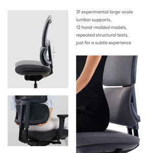 Silla de Oficina Ergonómica de Malla Completa, Reclinable, con Reposacabezas Ajustable y Giratoria, para Uso Comercial - Product Image 4