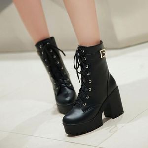 Botas Casuales de Moda para Mujer, Botas Elegantes con Hebilla de Metal para Mujer - Product Image 3