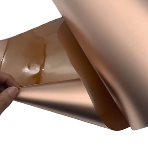 Película de poliimida revestida de gran oferta, lámina de cobre ignífuga, materiales de aislamiento resistentes a altas temperaturas, 12.5U-100U" - Product Image 2