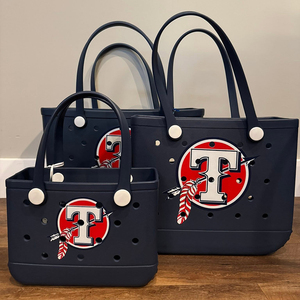 Bolsa de Playa de EVA con Logotipo Personalizado, Bolsa de Mano de Goma Impermeable de Gran Capacidad con Diseño de Agujeros, Estilo Bolso para Eventos Universitarios - Product Image 1