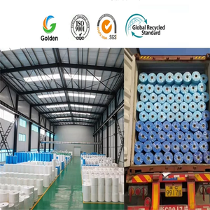 Feutre non tissé aiguilleté en PET couleur or personnalisé pour sacs de rangement et sacs d'école, tissu non tissé résistant au vieillissement - Product Image 4