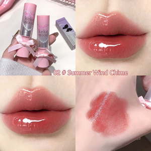 Rouge à lèvres Honey Run Water Light, fini velours, effet miroir, couleur pseudo-naturelle, rouge à lèvres solide, hydrate les lèvres, Duddy Lips - Product Image 5