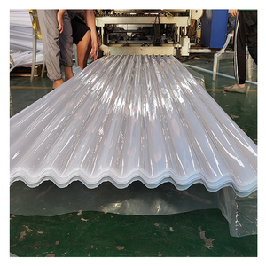 Panel Antivaho Ecológico Personalizable, Lámina <span class=keywords><strong>de</strong></span> PC Trapezoidal Greca Xifer, <span class=keywords><strong>Techo</strong></span> <span class=keywords><strong>de</strong></span> Policarbonato Corrugado para Solárium - Product Image 6