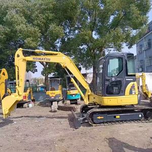 Mini excavatrice d'occasion de haute qualité Komatsu PC50MR machines de terrassement utilisées moteur à engrenages incliné à noyau de poids de fonctionnement de 5 tonnes - Product Image 3