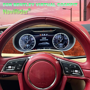 สำหรับ Bentley Flying Spur Continental GT 2005-2012 แผงหน้าปัดดิจิตอล LCD แผงหน้าปัดแบบ Virtual Cockpit รองรับ Carplay GPS มาตรวัดความเร็ว - Product Image 3