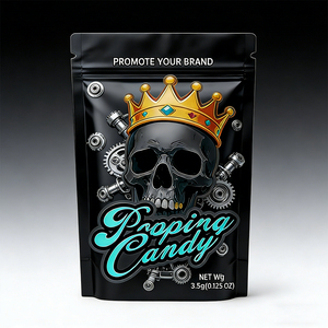 Customized 3.5g Stand up Pouch Flexible Food <b>Packaging</b> <b>Bag</b> PE/AL/PET Laminated Structure Deodorizing Self-Sealing Durable mm - Product Image 4