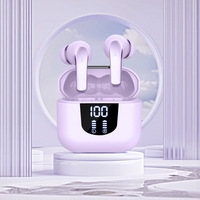 Nuevos Auriculares Inalámbricos con Pantalla Digital Transfronteriza, Sonido HD Dual, Diseño Intraural, Deportivos, de Larga Duración