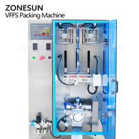 ZONESUN ZS-FS240P automatique pompe péristaltique forme verticale facile déchirure ouverture Sachet boissons énergisantes liquide remplissage scellage Machine