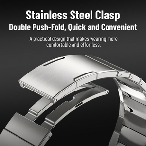 Cinturino in Acciaio Inossidabile a Sgancio Rapido da 22mm per Huawei Watch GT5 Pro 46mm 3/4 Pro GT4 GT6/3P <span class=keywords><strong>GT2</strong></span>/2e/2P, Cinturini Metallici di Lusso - Product Image 4