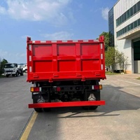 Truk Mini Dump China Sino Howo 4x4 10 Ton 12 Ton 160hp Weichai Euro 2 Diesel Baru Setir Kiri Dijual untuk Konstruksi Afrika