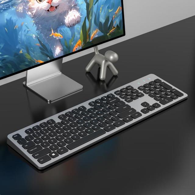 CK340 2.4G Wireless Keyboard, ABS Material for Windows & iOS