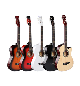 Chitarra Acustica <span class=keywords><strong>per</strong></span> <span class=keywords><strong>Principianti</strong></span> da 38 Pollici con Borsa <span class=keywords><strong>per</strong></span> il Trasporto, Colori Personalizzabili, Strumenti a Corda, Direttamente dalla Fabbrica - Product Image 1