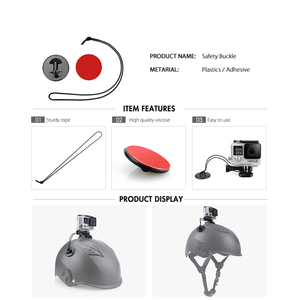Correa de Seguridad Adhesiva para Cámara Deportiva YEAH, para Gopro Hero 13 12 11 10 9 8 7 Session 3+ 3 2 1 <span class=keywords><strong>Fusion</strong></span>, Max, DJI Osmo - Product Image 4