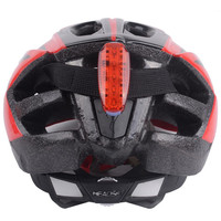 Lampe de course rechargeable à 5 LED à clipser sur le bras, étanche, pour la sécurité, feu arrière de vélo de montagne, lumière d'avertissement pour casque