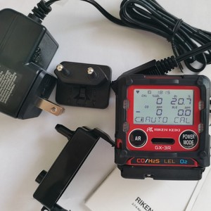 Riken Keiki GX-3R Portable Gas Detector CO H2S O2 CH4 Multi-Gas <b>Monitor</b> - Product Image 2