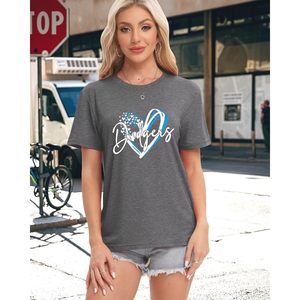 Camiseta de béisbol de los Dodgers para mujer, camiseta de manga corta, cómoda camiseta para el día del partido - Product Image 2
