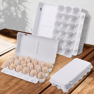 Boîtes à œufs vides réutilisables en pâte à papier biodégradable avec logo personnalisé, <span class=keywords><strong>12</strong></span>/18 unités, pour le stockage, support de plateau à œufs en papier - Product Image 4
