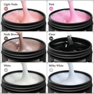 Gel de construction pour extension d'ongles HEMA Free TPO Free Builder Poly, gel UV LED longue durée, <span class=keywords><strong>semi</strong></span>-<span class=keywords><strong>permanent</strong></span>, 150 ml, <span class=keywords><strong>vernis</strong></span> gel - Product Image 2