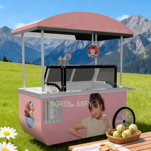 Remolque Kiosco, Camión de Comida, Remolcable, para Comida Rápida, Gelato, Helados, Vitrina Exhibidora, Carrito Congelador, Construcción Metálica Resistente al Óxido - Product Image 3