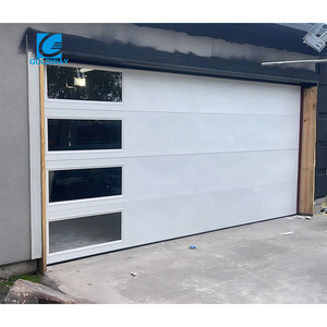 Puerta <span class=keywords><strong>de</strong></span> Garaje Antirrobo <span class=keywords><strong>de</strong></span> Acero Inoxidable con Acabado en Color <span class=keywords><strong>Madera</strong></span>, Estilo Enrollable, <span class=keywords><strong>para</strong></span> Villas <span class=keywords><strong>y</strong></span> Salas <span class=keywords><strong>de</strong></span> Estar - Product Image 5