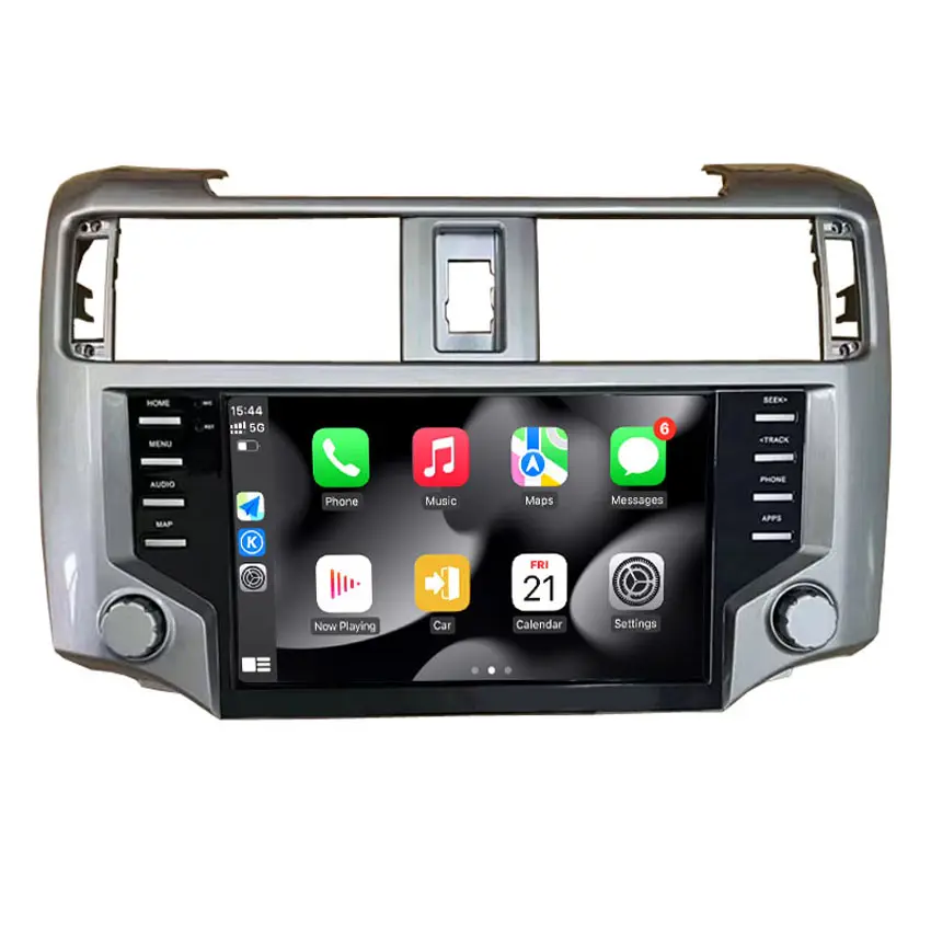 Dsp 6 + 128 Android Auto stereo đa phương tiện Máy nghe nhạc GPS autoradio Navigation đơn vị đầu đài phát thanh xe cho Toyota 4 Runner 4 Runner Carplay