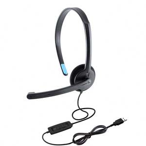 Auriculares Mono Wantek con Micrófono, USB/Tipo-C/Conector de 3.5 mm, Ajuste de Volumen para Centro de Llamadas, Skype, <span class=keywords><strong>Zoom</strong></span>, Oficina en Casa, <span class=keywords><strong>Cursos</strong></span> en Línea - Product Image 5