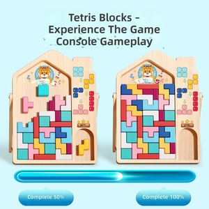 Puzzle en bois et en EVA tridimensionnel, jouet d'assemblage pour l'éducation précoce des enfants, pour garçons et filles - Product Image 6