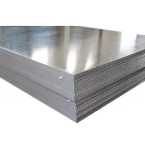 Placa de zinco para metal galvanizado, chapa de aço galvanizada com 0,3 mm de espessura, 2,5 mm, 2 mm e 3 mm, entrega rápida, calibre 28 26 Z275