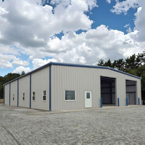 Hangar de Garaje Prefabricado de Acero con Diseño Moderno y Modelo 3D para Almacenes Metálicos Duraderos - Product Image 3