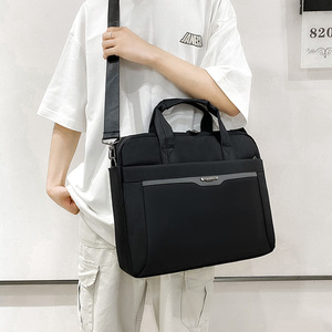 Sac à bandoulière de voyage 15,6 pouces, mallette pour hommes et femmes, sac pour ordinateur portable en polyester - Product Image 5