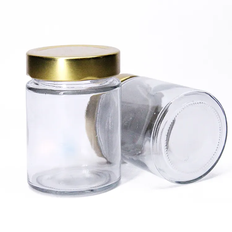 Wholesale glass jars in bulk glass jars and containers small glass jars 4oz 8oz 12z 20oz 100ml 200 ml 300ml 600ml