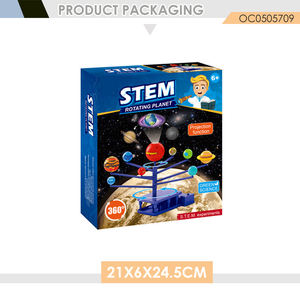 Bambini di apprendimento 3D modello rotante pianeti del sistema solare stelo giocattoli educativi - Product Image 5