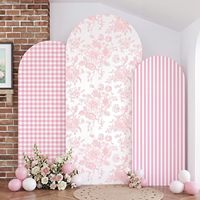 Housse de toile de fond personnalisée pour arche de mariage, en spandex extensible, pour la photographie, les fêtes et les décorations d'anniversaire