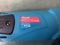 Meuleuse d'angle industrielle AG100-1100L, électrique, 1100W, certifiée CE, moteur à balais, 10000 tr/min, robuste, avec gâchette, disque 100/115mm