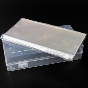Made in China Manufacturer <strong>High</strong> Quality 18.5cm*9.5cm*4.2cm Thick 100 OPP Bags StoragePlastic Banknote Currency Bank Note <strong>Boxes</strong> - Product Image 3