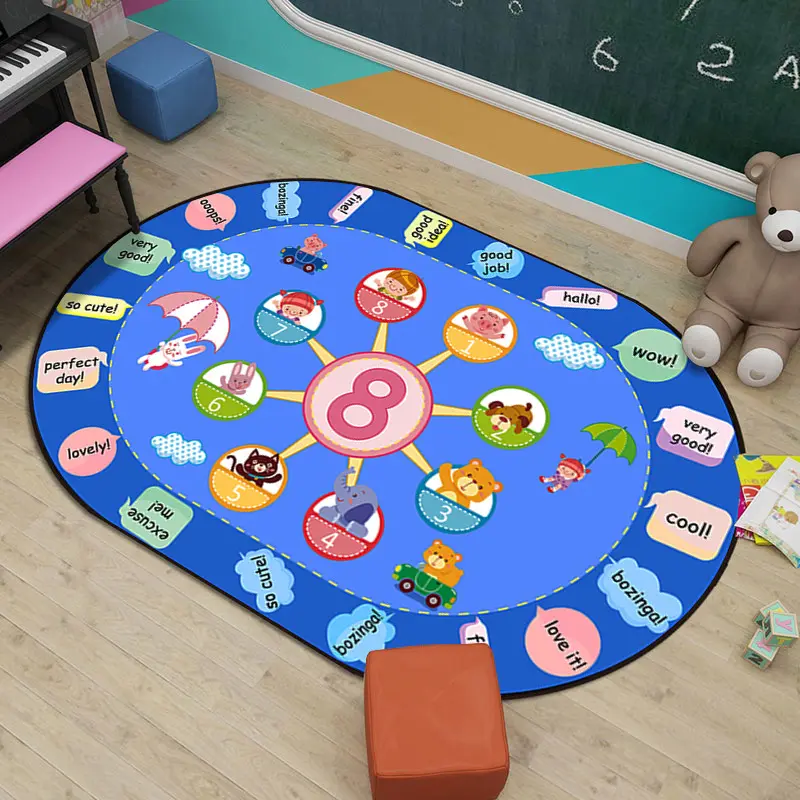 Non toxique écologique enfants XPE mousse tapis de jeu enfant personnalisé bébé tapis de jeu