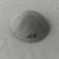Kippa de pana Top Kipot con logo personalizado, sombrero de Bar Mitzvah, yarmulke judío, kippa judía diaria, kippot para exteriores, para regalo.
