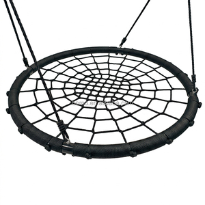 <span class=keywords><strong>Chaise</strong></span> suspendue en filet circulaire en <span class=keywords><strong>plastique</strong></span> pour enfants, pour <span class=keywords><strong>jardin</strong></span> extérieur, pour le divertissement - Product Image 1