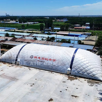 Dômes de stade en PVC supportés par air pour sports d'intérieur pour le football et le football pour les centres et les salles de sport