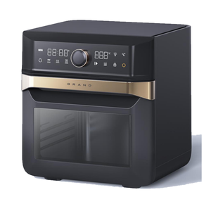 Freidoras de aire para cocinar sin aceite, control de una perilla, plástico de capacidad extra grande de 15L + horno freidora de aire de acero inoxidable con ventana visible - Product Image 6