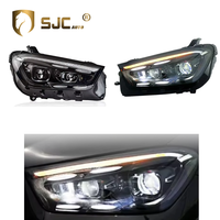 SJC spécialement conçu pour Mercedes Benz GLE W167 ensemble de phares 2020-2024 lentille LED feux de jour lampe frontale de voiture