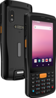 Smartphone Android Lecteur de codes-barres 2D PDA à main Lecteur NFC Communication RFID Utilisation industrielle PDA robuste à dents bleues