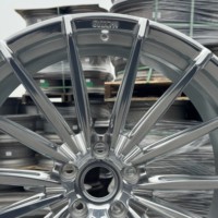 Oferta Especial: Nuevas Llantas de Aleación de Aluminio Forjado Negro Satinado de 30mm y 40mm, Personalizadas con ET 20mm/25mm