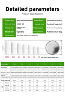 Capsules vides HPMC de qualité médicale, halal, transparentes, taille 000, séparées, avec couleurs personnalisées, origine Chine