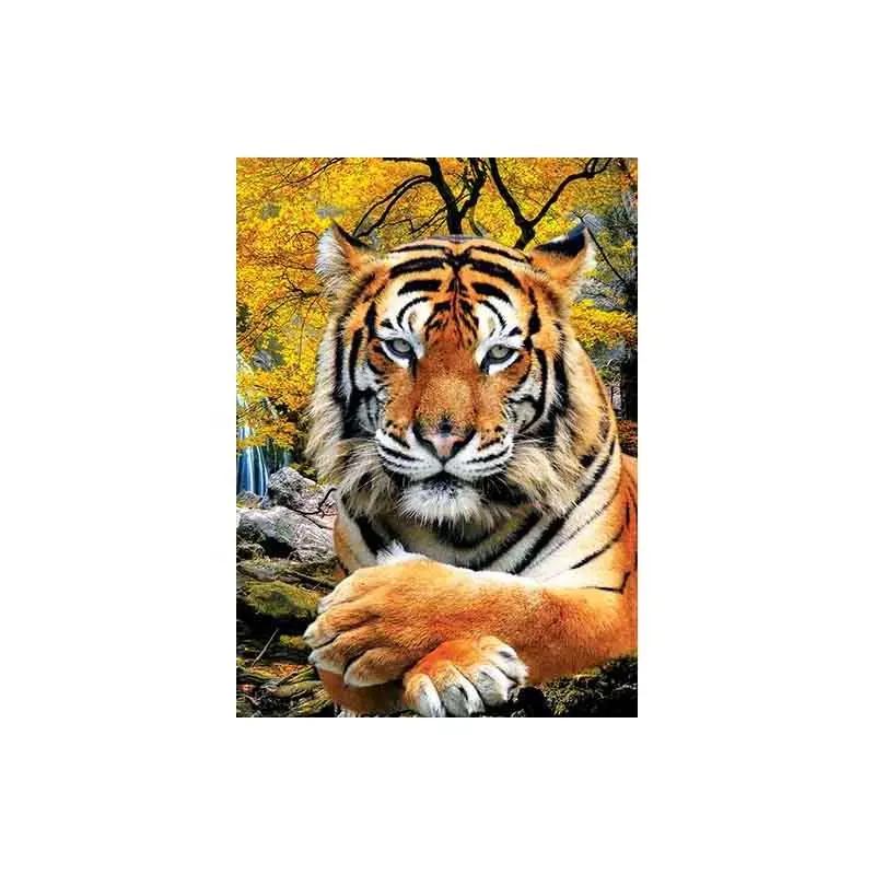 Proveedor de Guangzhou, imagen lenticular 3D de animales, tigres, impresión lenticular para Decoración