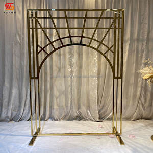 SMOOTH Wedding <b>Stand</b> Arch <b>Backdrop</b> Balloon Frame Free Standing for Birthday Wedding Events Decoration - Product Image 1