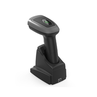 Lecteur de codes-barres 2D sans fil Bluetooth et 2.4G double mode avec support de charge pour la logistique de détail
